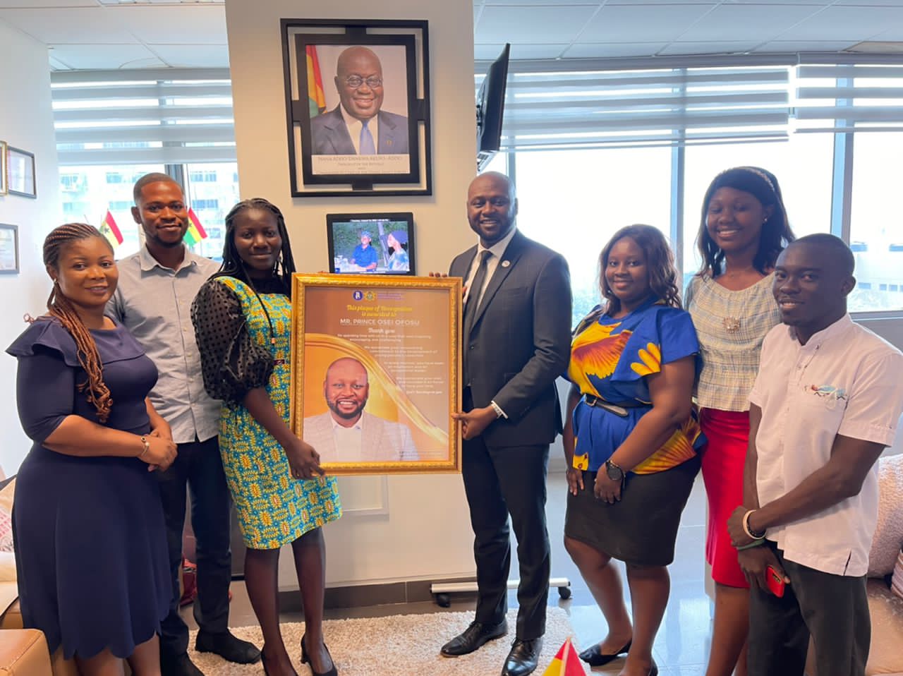 GUPS Executives meet with GIFEC CEO