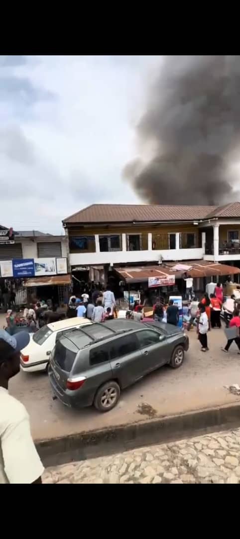 Fire Ravages Seven-Room Apartment At Ejisu New Town: Property Worth Billions Destroyed