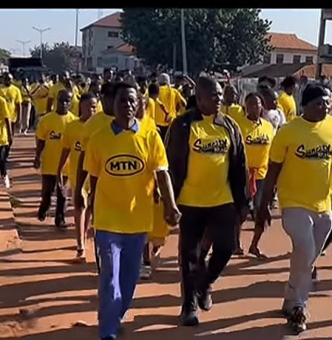MTN Fest screens Sunyani residents for various health conditions