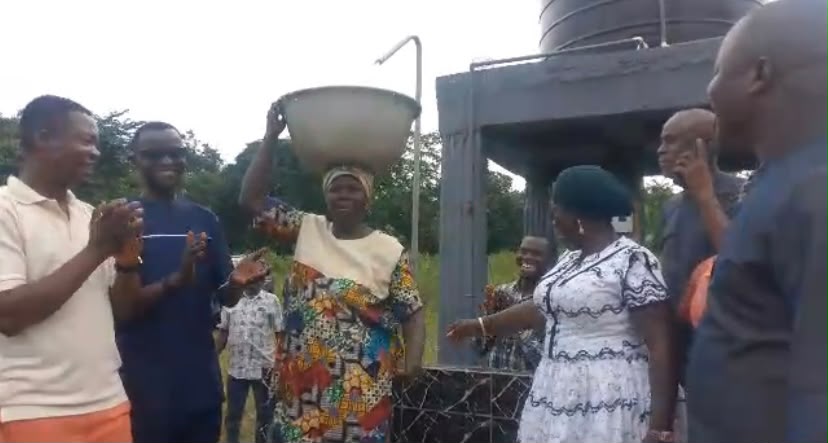 Techiman North MP builds solar-powered borehole for Boadan community