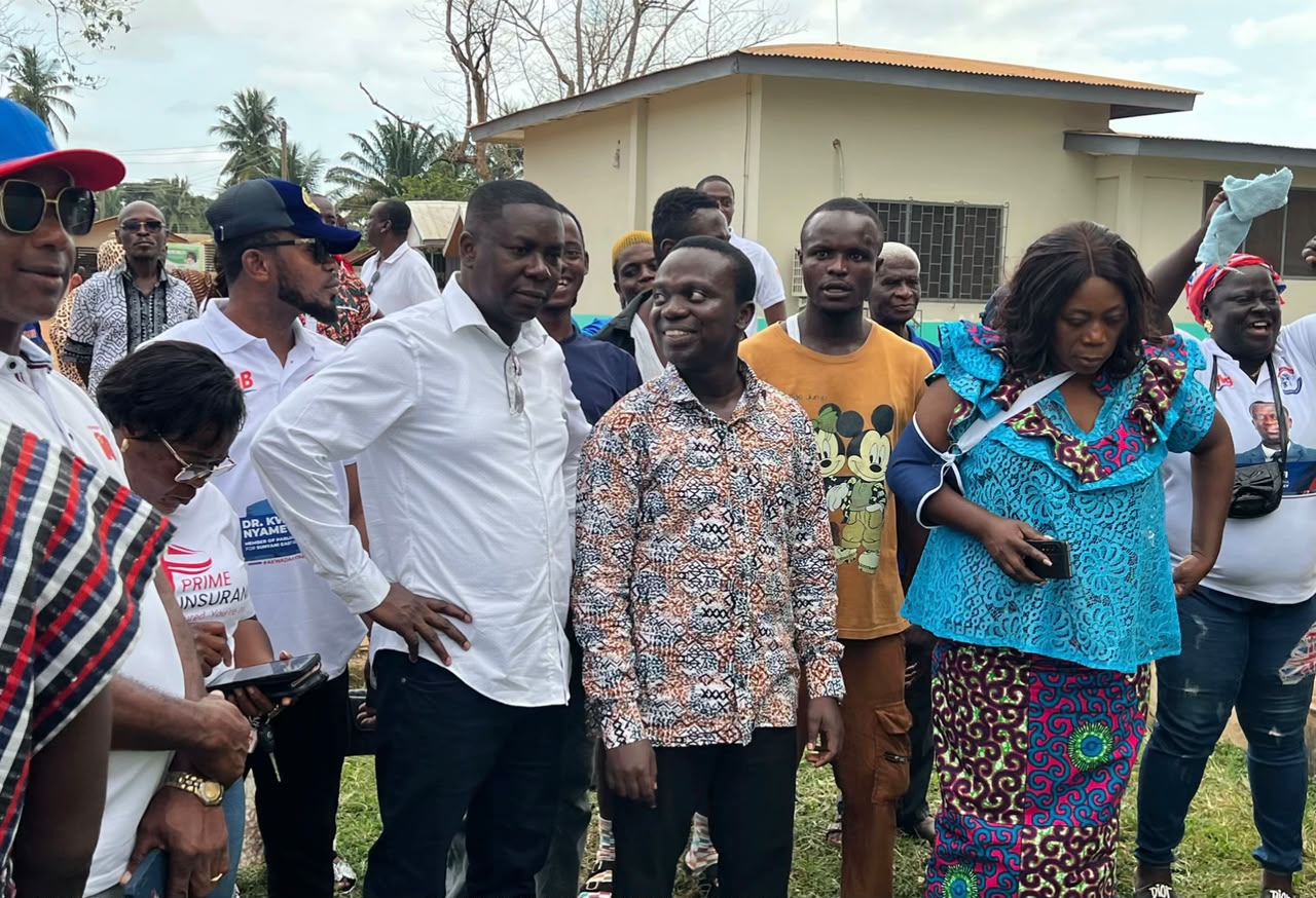 Dr Nyame Baafo donates power plant to Abesim Health Center