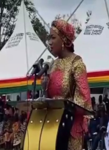 Samira Bawumia urges first-year SHS students to avoid bad friends