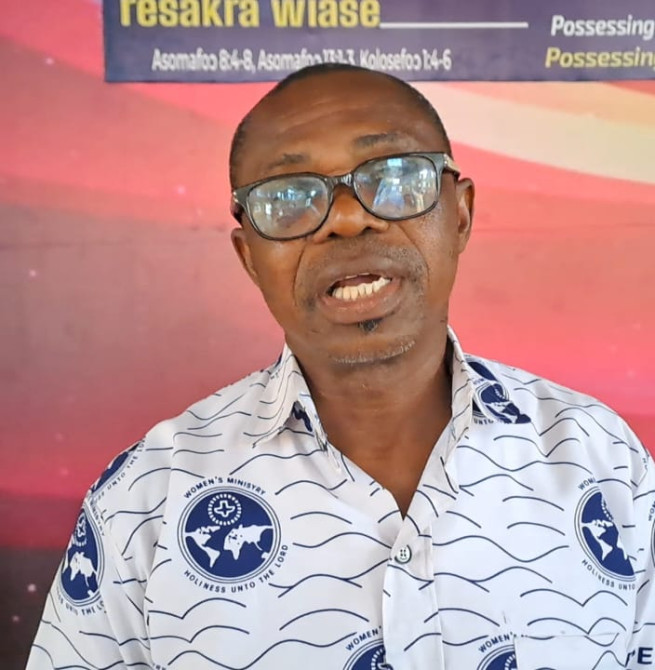Pentecost Elder admonishes SHS first year student to remain focused